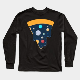 Space pizza Long Sleeve T-Shirt